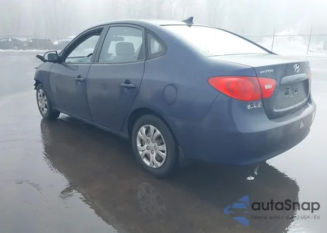 2009 Hyundai Elantra Gls from USA, damaged, VIN KMHDU46D29U716861